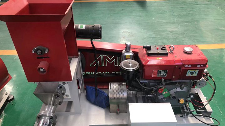 automatic fish feed food extruder